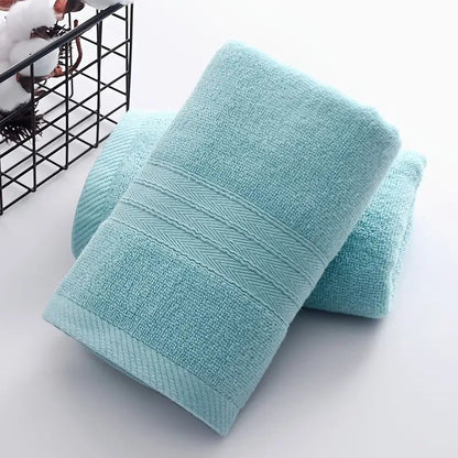 1 Cotton Absorbent Towel, Soft and Breathable, 4 Colors - AriaCo.