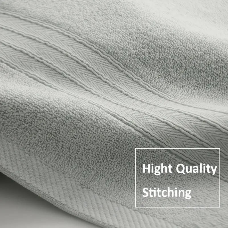 1 Cotton Absorbent Towel, Soft and Breathable, 4 Colors - AriaCo.