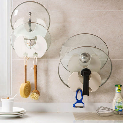2-Tier Pot Lid Rack Organizer - AriaCo.