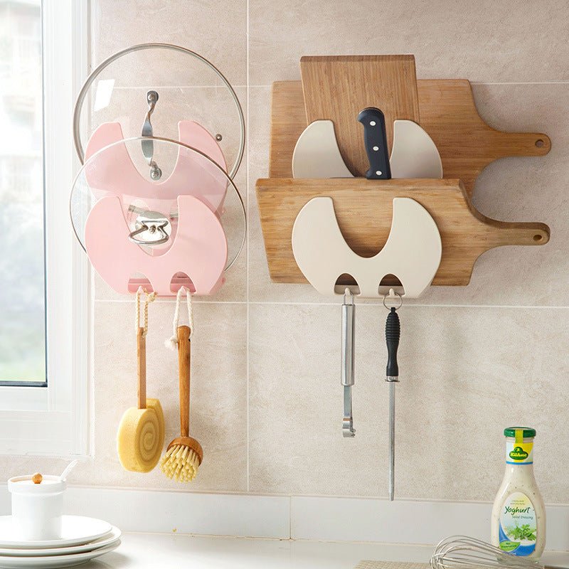 2-Tier Pot Lid Rack Organizer - AriaCo.