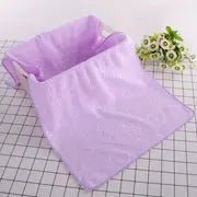 2pcs Microfiber Bathroom Towels with Bear Flowers - AriaCo.