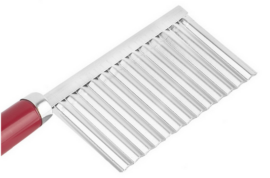 Multi-Functional Stainless Steel Wavy Knife for Vegetables