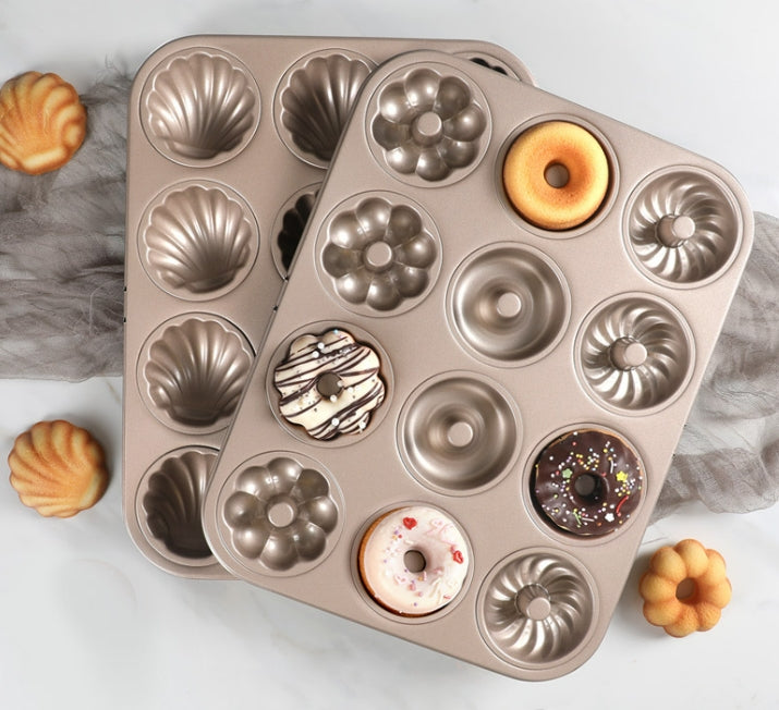 DIY Baking Tools, 6-Cup Cake Molds and Baking Tray