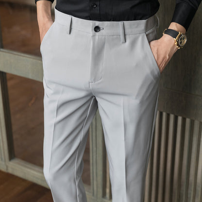 Men's Spring Autumn Loose Fit Casual Trousers