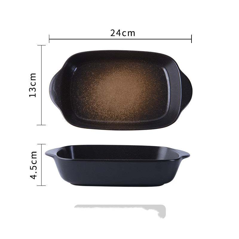 Cheese Baked Rice Baking Bowl Plate