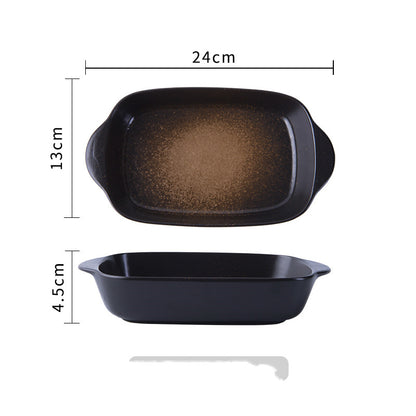 Cheese Baked Rice Baking Bowl Plate