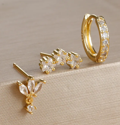 Diamond Stud Earrings for Women