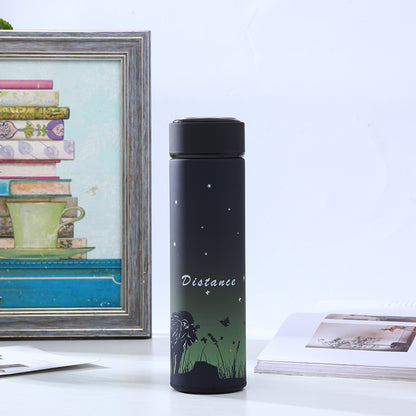 Stainless Steel Insulated Water Bottle with Cartoon Design