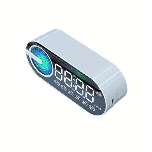 Bluetooth Alarm Clock Speaker with FM Subwoofer Portable - AriaCo.