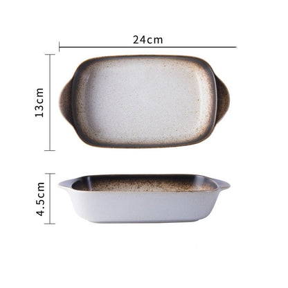Cheese Baked Rice Baking Bowl Plate - AriaCo.
