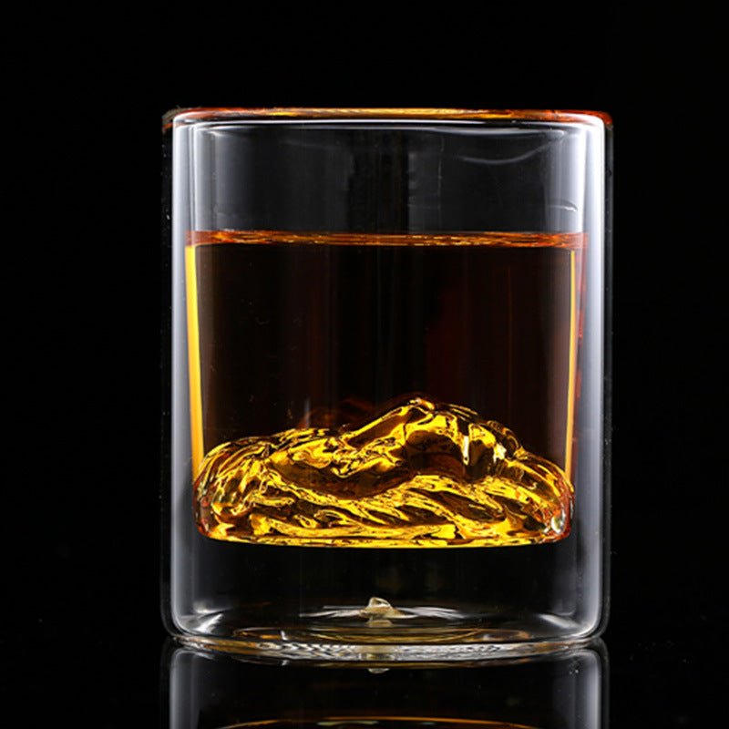 Creative Double - Layer Borosilicate Glass Mug - AriaCo.