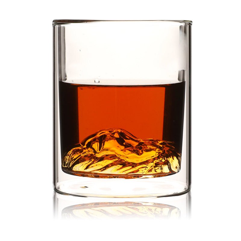 Creative Double - Layer Borosilicate Glass Mug - AriaCo.
