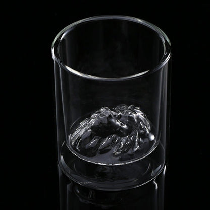 Creative Double - Layer Borosilicate Glass Mug - AriaCo.