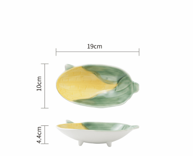 Cute Japanese Ceramic Snack Plates for Home Use - AriaCo.