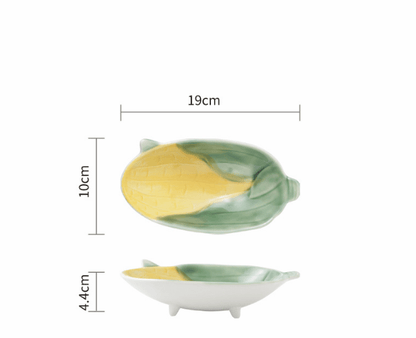 Cute Japanese Ceramic Snack Plates for Home Use - AriaCo.