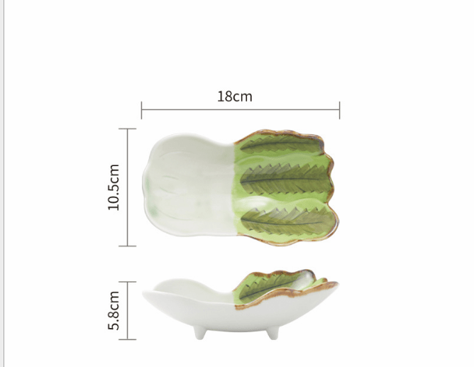 Cute Japanese Ceramic Snack Plates for Home Use - AriaCo.