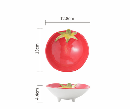 Cute Japanese Ceramic Snack Plates for Home Use - AriaCo.