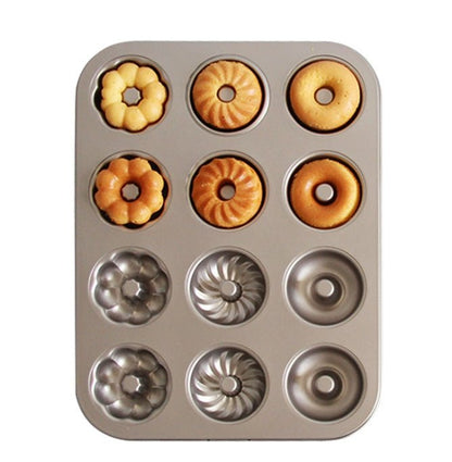 DIY Baking Tools, 6 - Cup Cake Molds and Baking Tray - AriaCo.