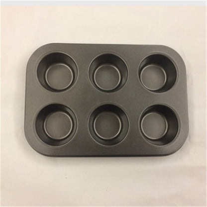 DIY Baking Tools, 6 - Cup Cake Molds and Baking Tray - AriaCo.