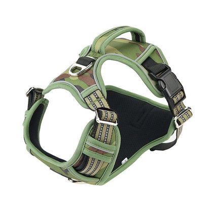 Durable Waterproof Pet Harness with Vertical Handle - AriaCo.