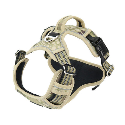 Durable Waterproof Pet Harness with Vertical Handle - AriaCo.