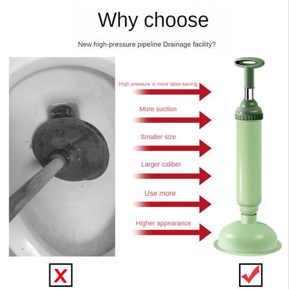 High Pressure Toilet Plunger for Bathroom & Kitchen Use - AriaCo.