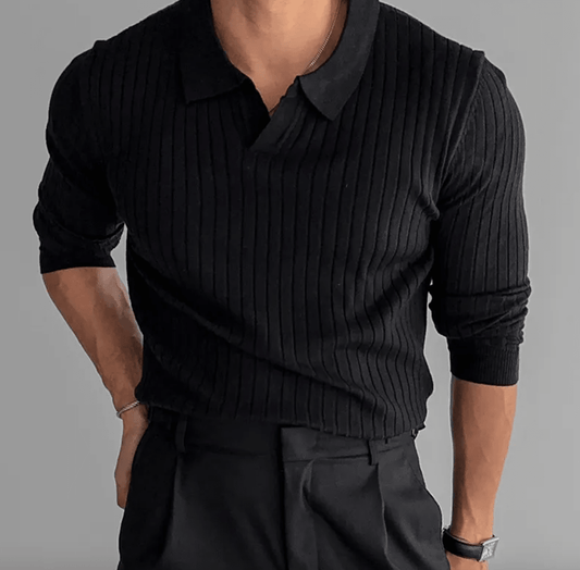 Korean Style High-Sense Men's T-shirt - AriaCo.