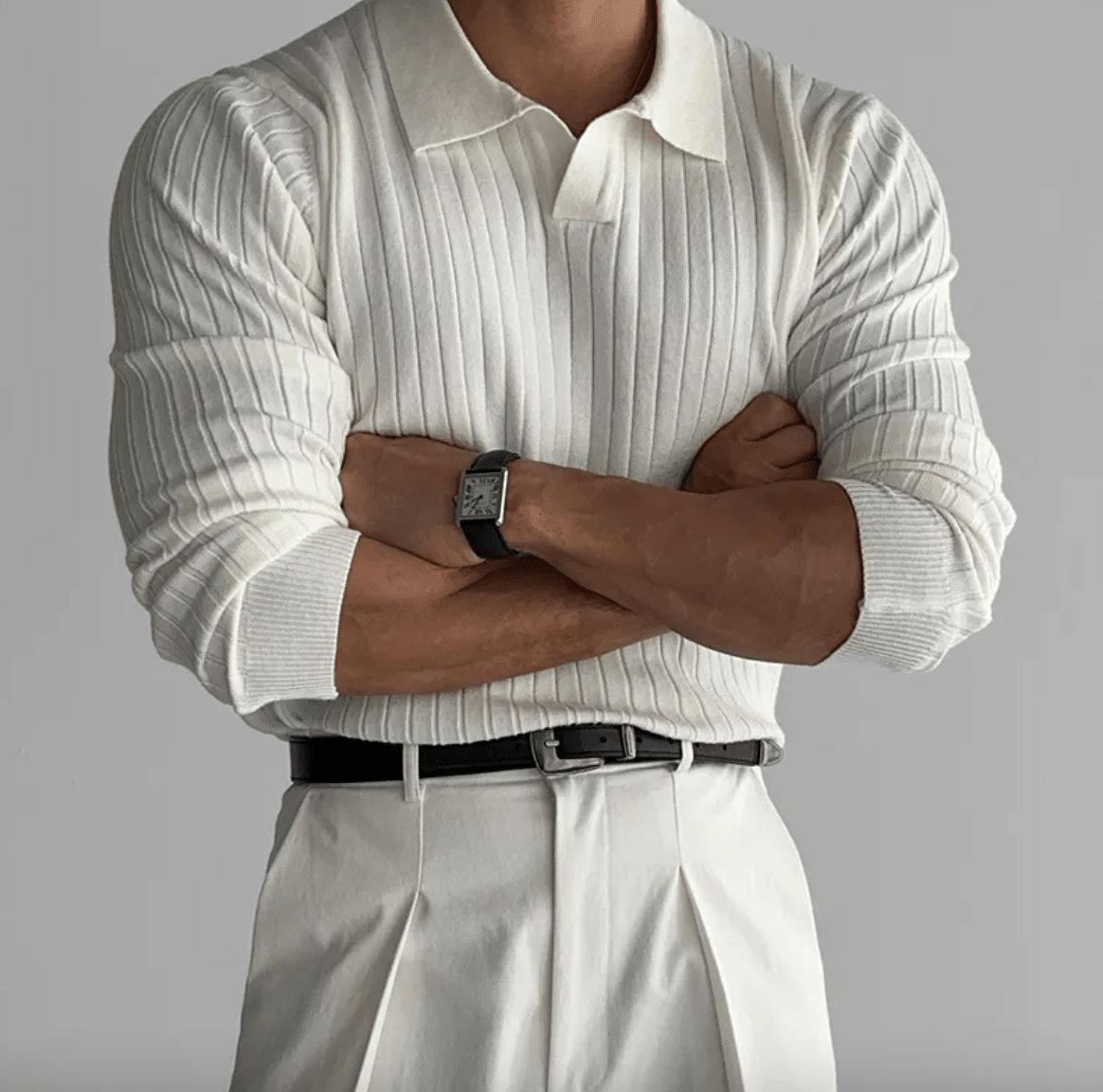 Korean Style High-Sense Men's T-shirt - AriaCo.