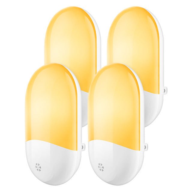LED Wall Light with Plug - in and Light Control Night Light - AriaCo.