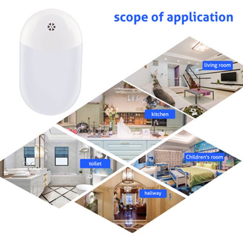 LED Wall Light with Plug - in and Light Control Night Light - AriaCo.