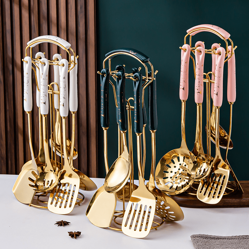 Luxury Kitchenware Cooking Seven - Piece SET - AriaCo.