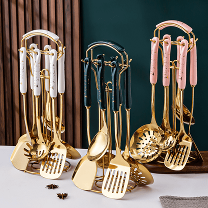 Luxury Kitchenware Cooking Seven - Piece SET - AriaCo.