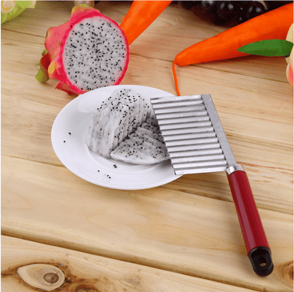 Multi-Functional Stainless Steel Wavy Knife for Vegetables - AriaCo.