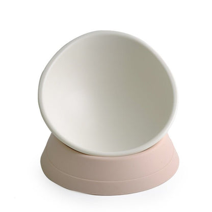 Non-Slip Cat Bowl with Adjustable Angle for Flat-Faced Cats - AriaCo.