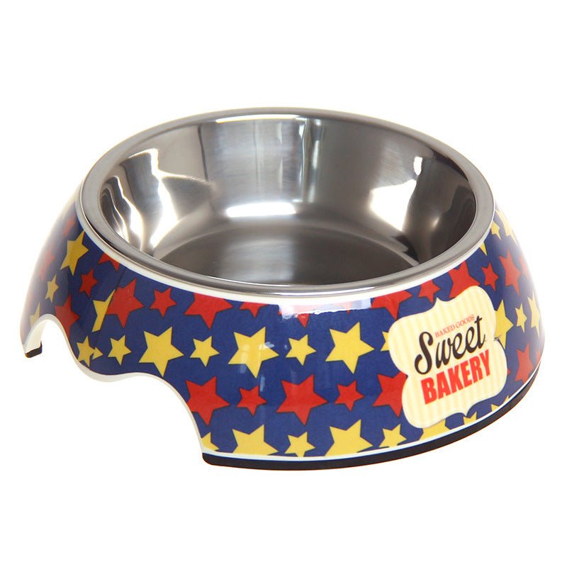 Non-Slip Dual-Use Stainless Steel Pet Bowl - AriaCo.