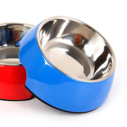 Non-Slip Dual-Use Stainless Steel Pet Bowl - AriaCo.