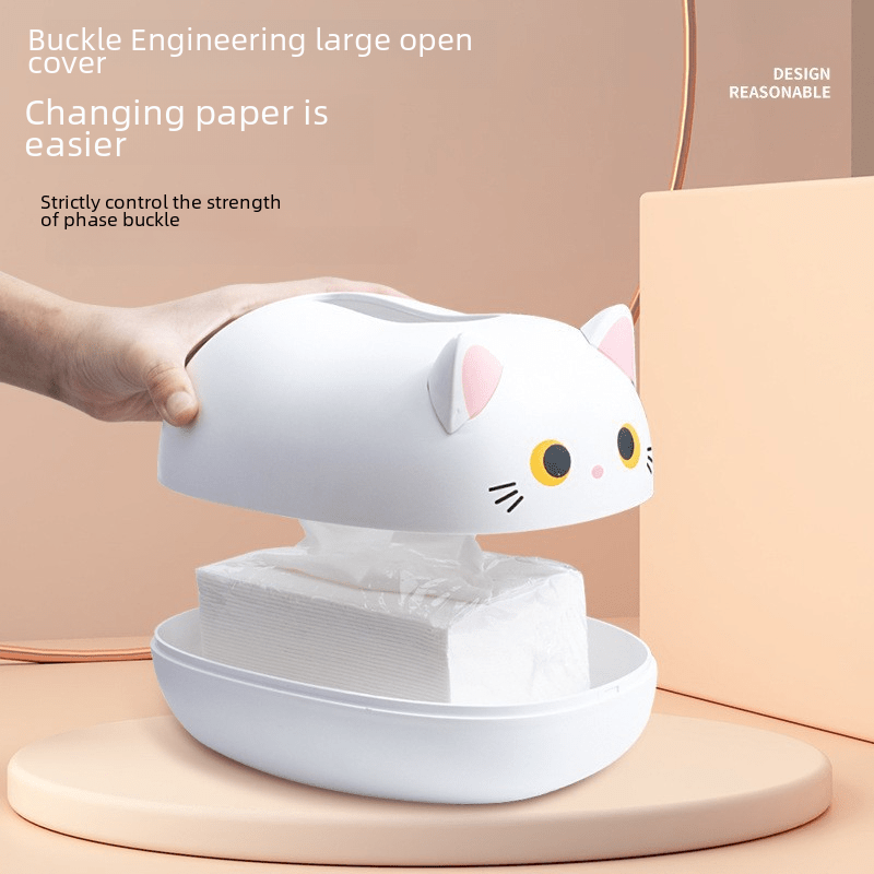 Nordic Tissue Box - Cute and Creative Storage Organizer - AriaCo.
