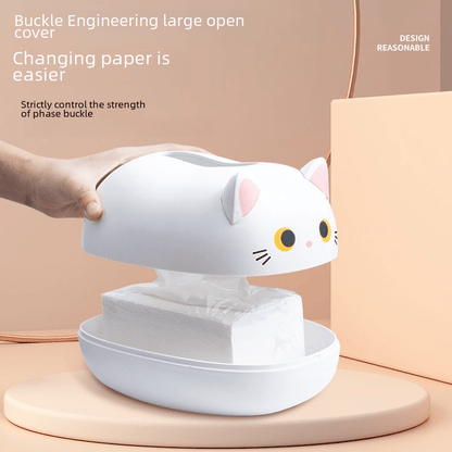 Nordic Tissue Box - Cute and Creative Storage Organizer - AriaCo.