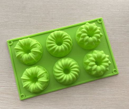 Silicone 6 - Cavity Angel Hollow Cake and Donut Molds - AriaCo.