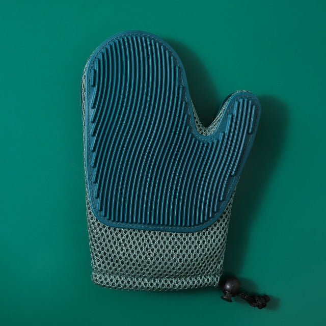 Silicone Massage Gloves and Pet Hair Removal Brushes - AriaCo.
