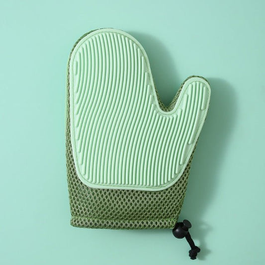 Silicone Massage Gloves and Pet Hair Removal Brushes - AriaCo.