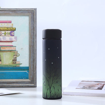 Stainless Steel Insulated Water Bottle with Cartoon Design - AriaCo.