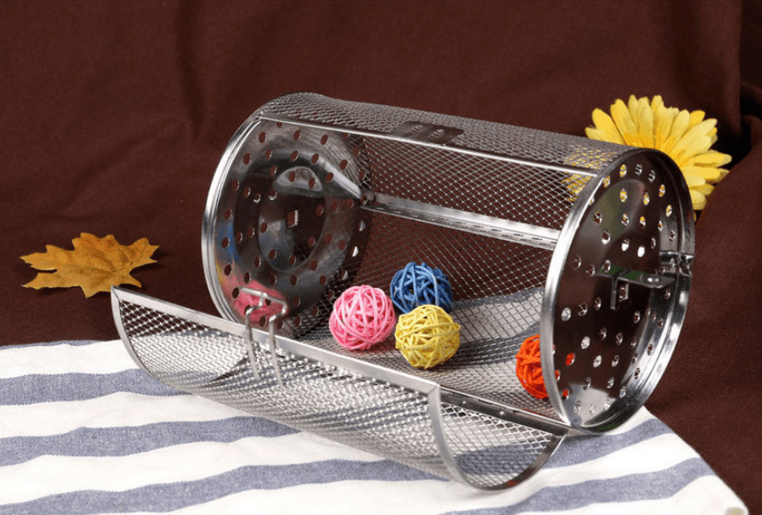 Stainless Steel Rotating Baking Cage Tool - AriaCo.