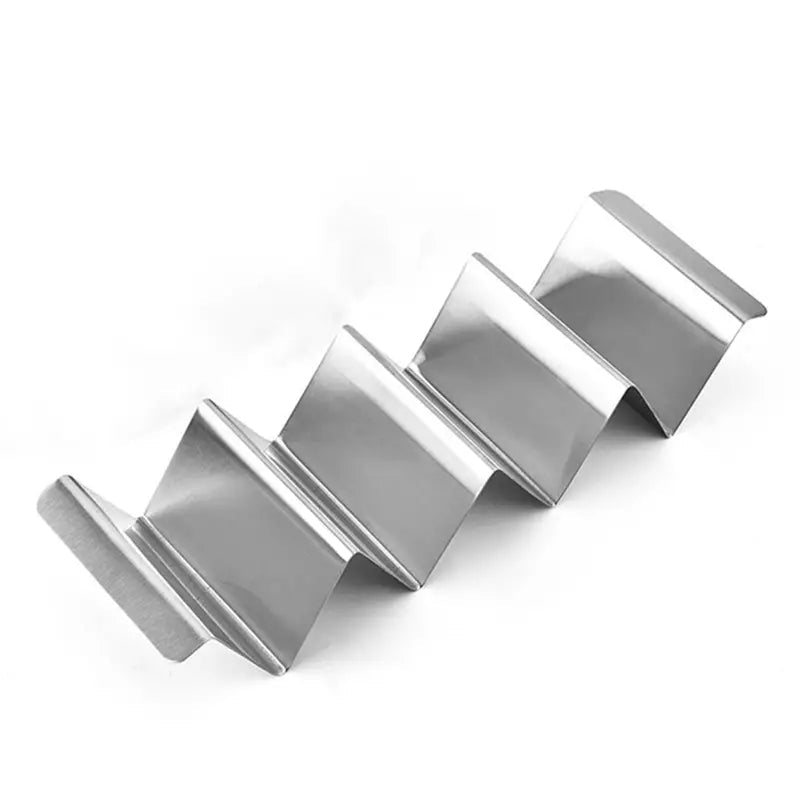 Stainless Steel W-Shaped Taco and Pancake Holder (1 pc) - AriaCo.
