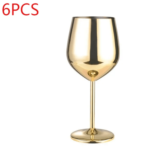 Stainless Steel Wine Glass - AriaCo.