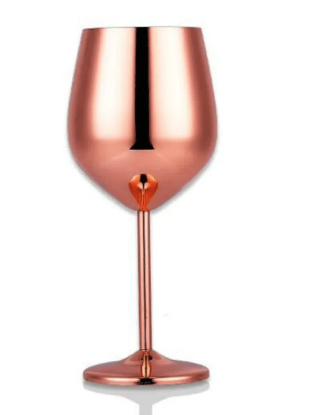 Stainless Steel Wine Glass - AriaCo.