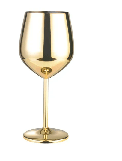 Stainless Steel Wine Glass - AriaCo.