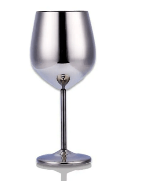 Stainless Steel Wine Glass - AriaCo.