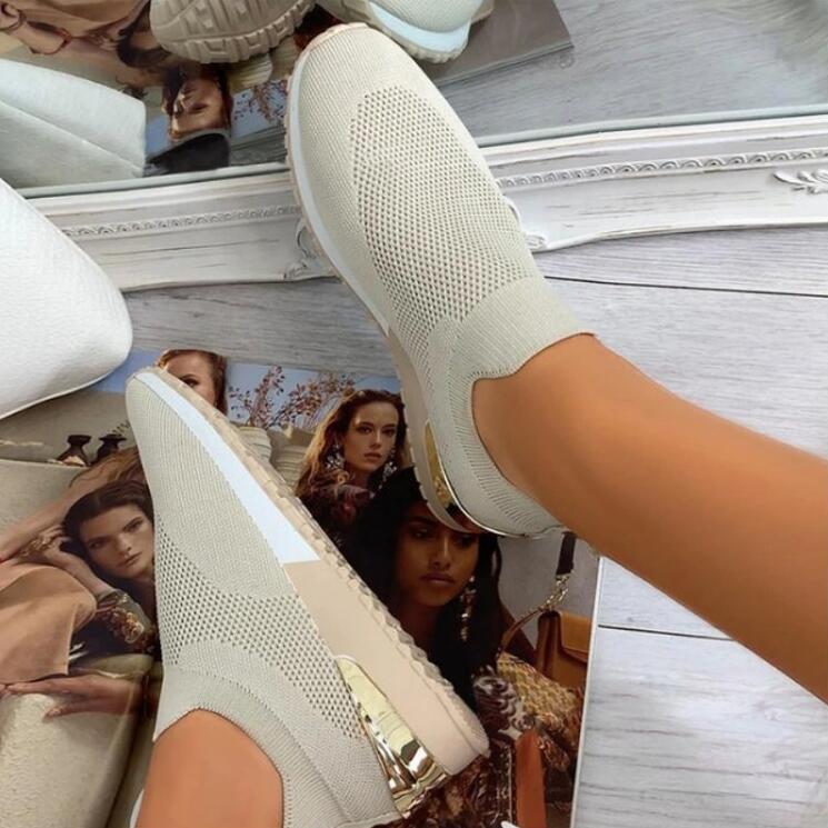 Stylish Comfortable Women's Breathable Mesh Sneakers - AriaCo.