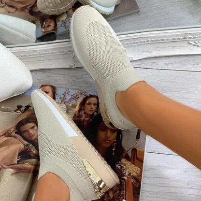 Stylish Comfortable Women's Breathable Mesh Sneakers - AriaCo.